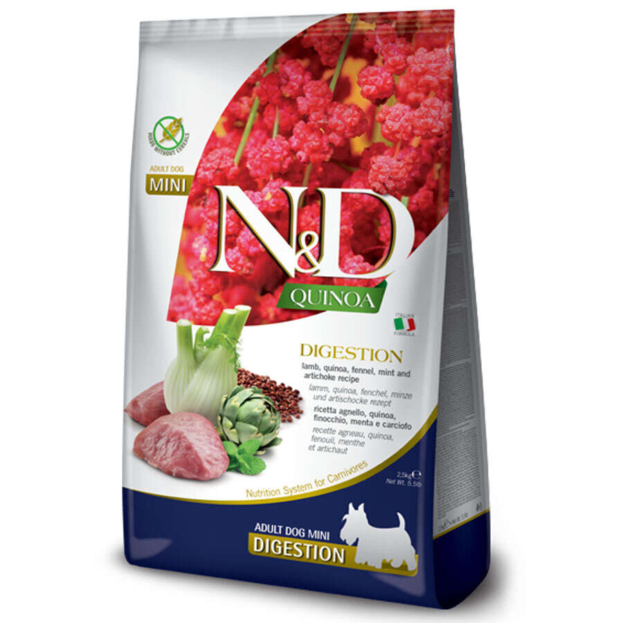 ND Quinoa Digestion Mini Kuzulu Köpek Maması